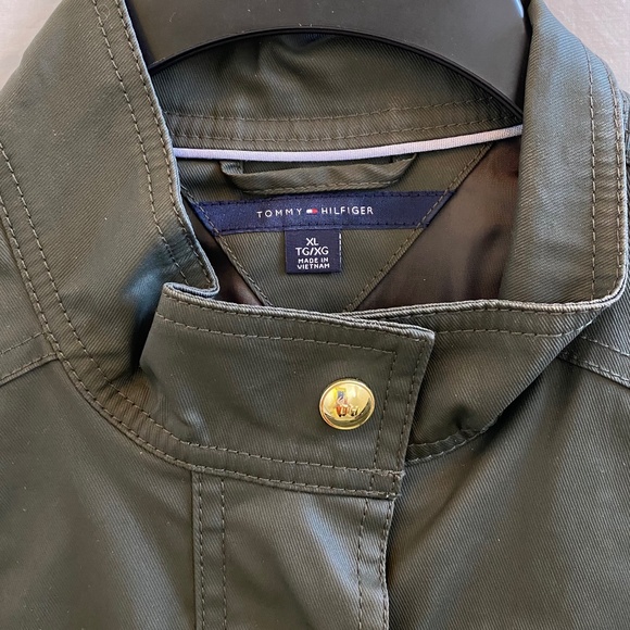 Tommy Hilfiger Waxed Cotton Canvas Jacket/Coat Womens Size: XL - Picture 5 of 13